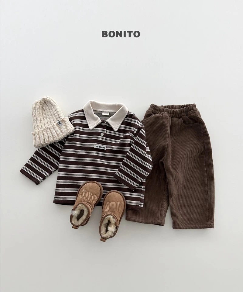Striped Choco Polo Tee by Bonito for Child - view 10