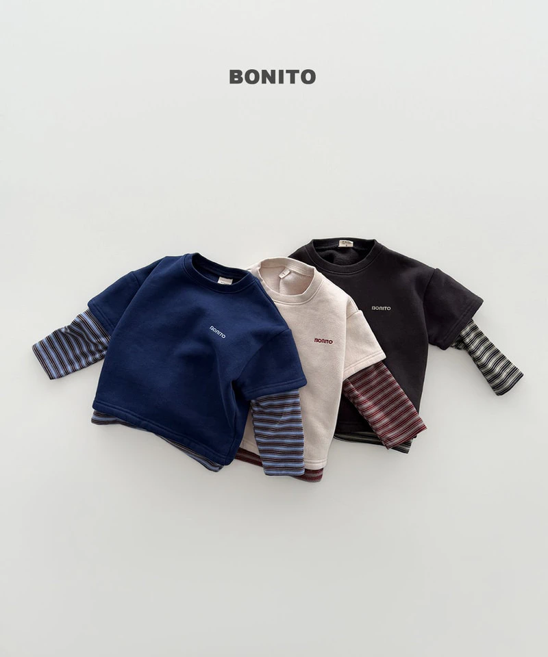 Double Fleeced Raglan Layered Tee by Bonito for Child - view 4