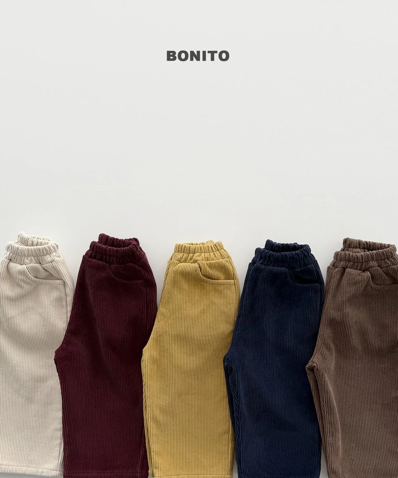 Corduroy Fleeced Pants by Bonito for Child - view 3