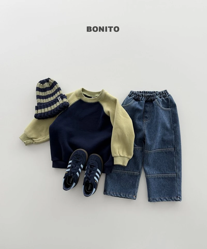 Color Raglan Sweatshirt by Bonito for Child - view 12