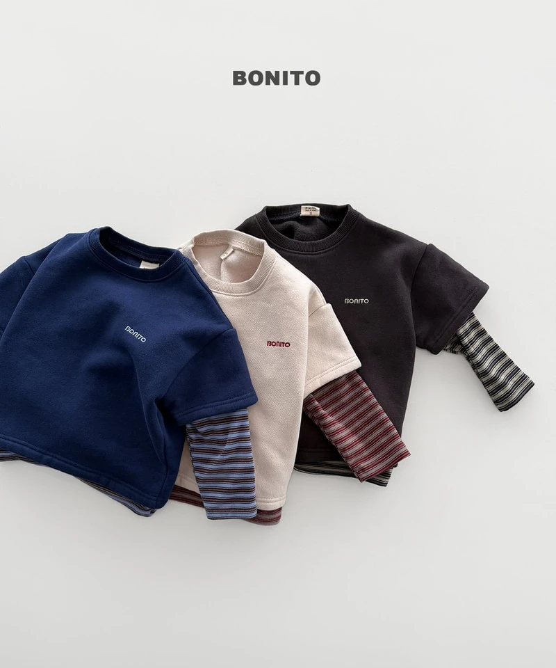Double Fleeced Raglan Layered Tee by Bonito for Child - view 5