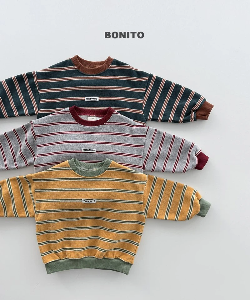 Monica Striped Sweatshirt by Bonito for Child - view 3