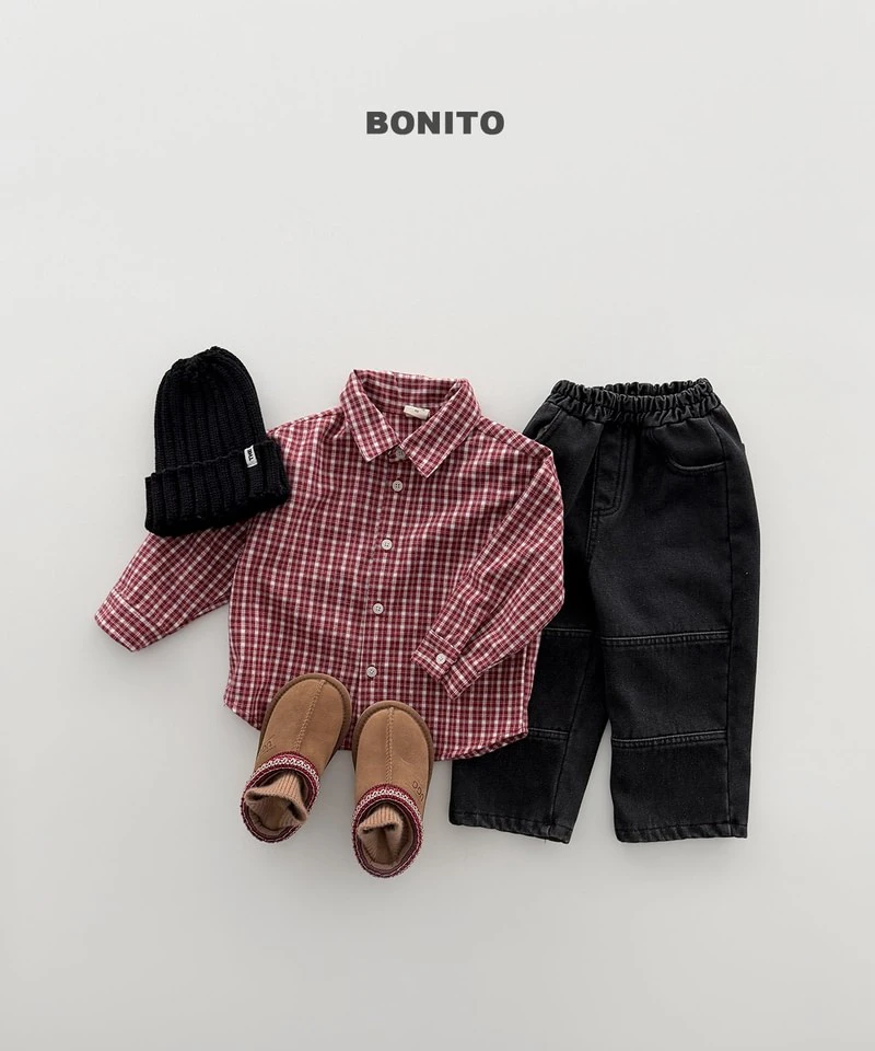 Rib Trim Knit Beanie by Bonito for Child - view 7