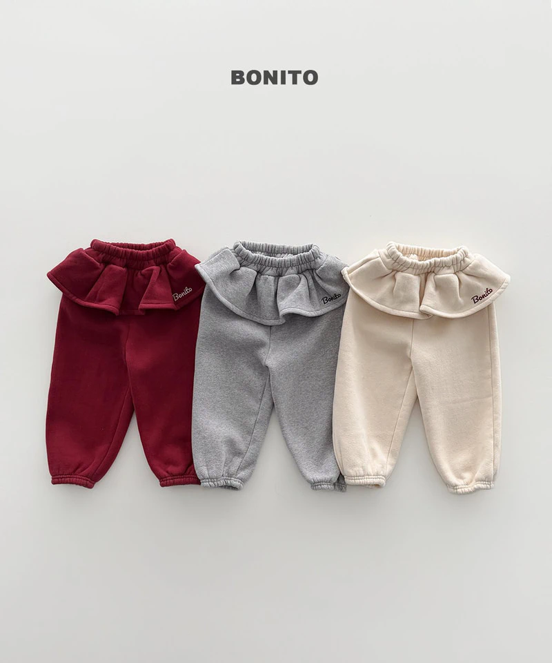 Frill Embroidery Jogger Pants by Bonito for Child - view 1
