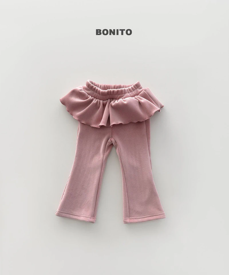 Velour Frill Bootcut Pants by Bonito for Child - view 5