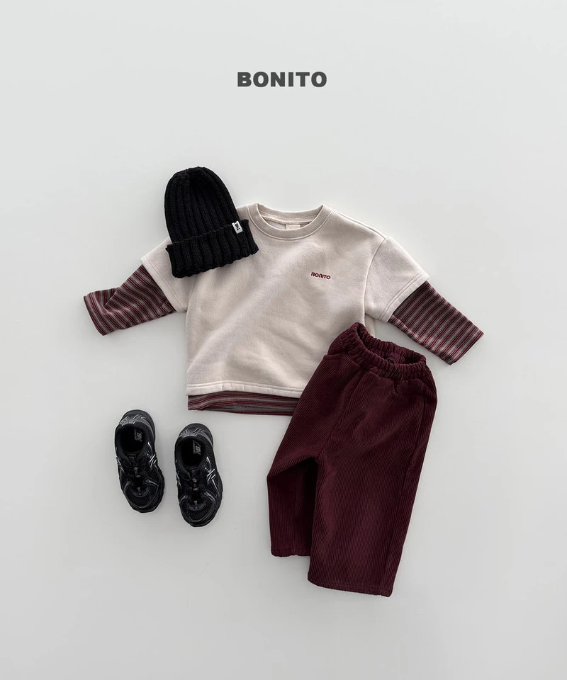 Double Fleeced Raglan Layered Tee by Bonito for Child - view 7