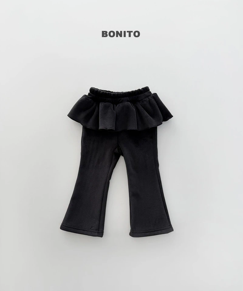Velour Frill Bootcut Pants by Bonito for Child - view 6