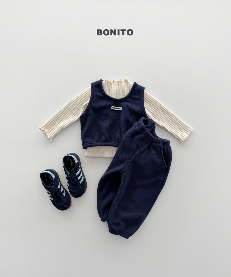 King Rib Trim Mock Neck Tee by Bonito for Child - view 11