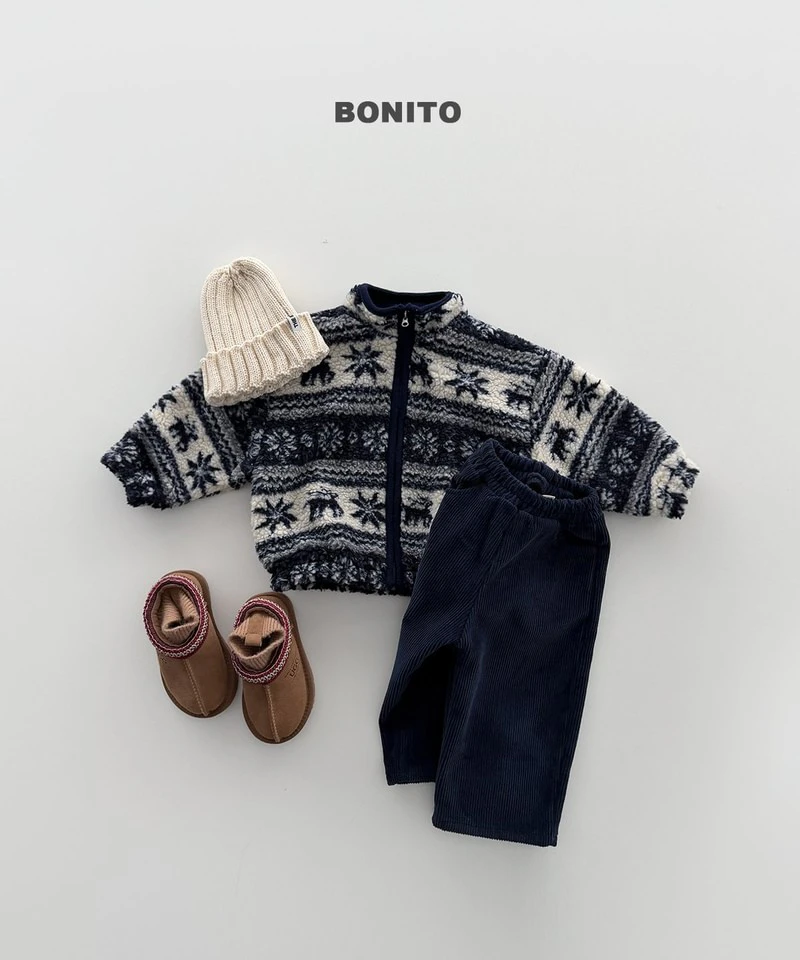 Rib Trim Knit Beanie by Bonito for Child - view 10