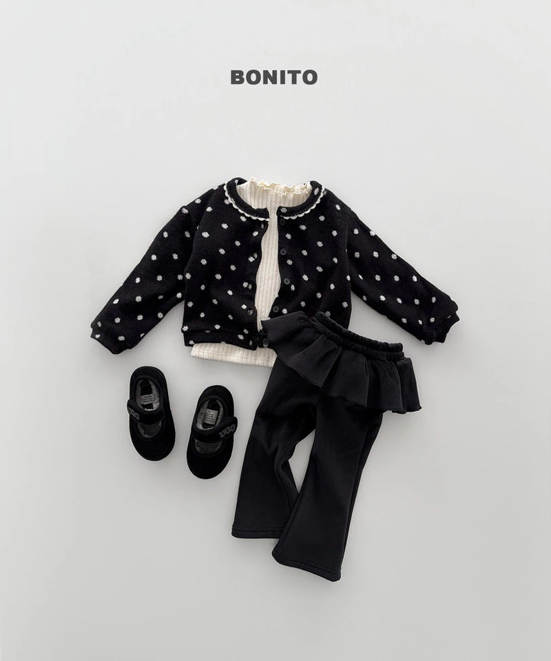 Velour Frill Bootcut Pants by Bonito for Child - view 7