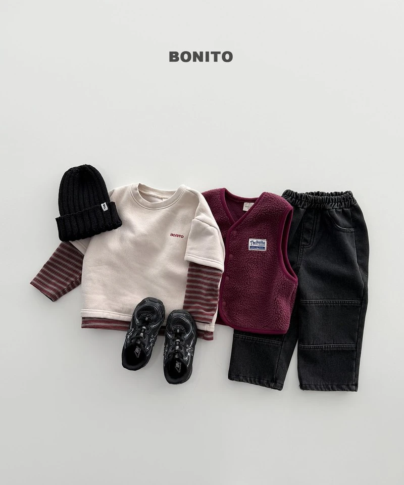 Double Fleeced Raglan Layered Tee by Bonito for Child - view 9