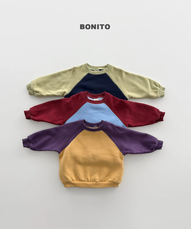 Color Raglan Sweatshirt by Bonito for Child - view 1