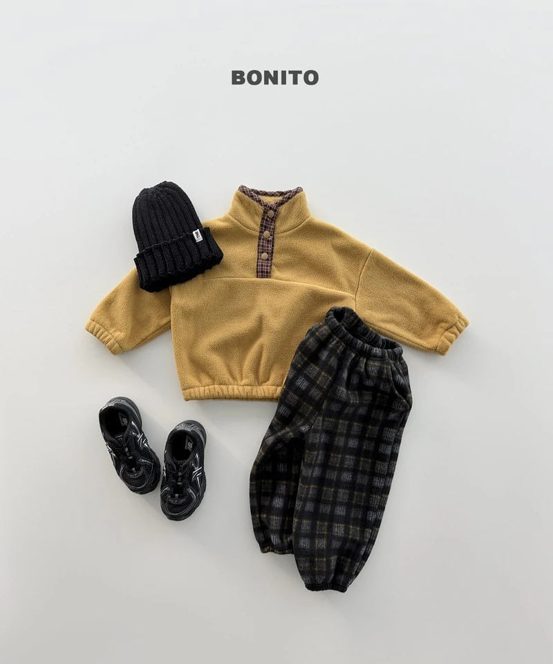 Check Placket Fleeced by Bonito for Child - view 7