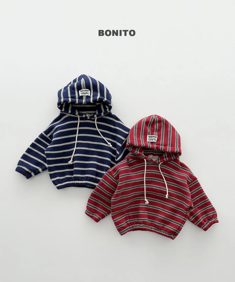 Jolly Striped Hood Tee by Bonito for Child - view 1