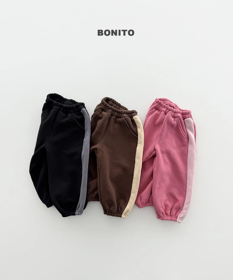 Side Color Contrast Jogger Pants by Bonito for Child - view 3