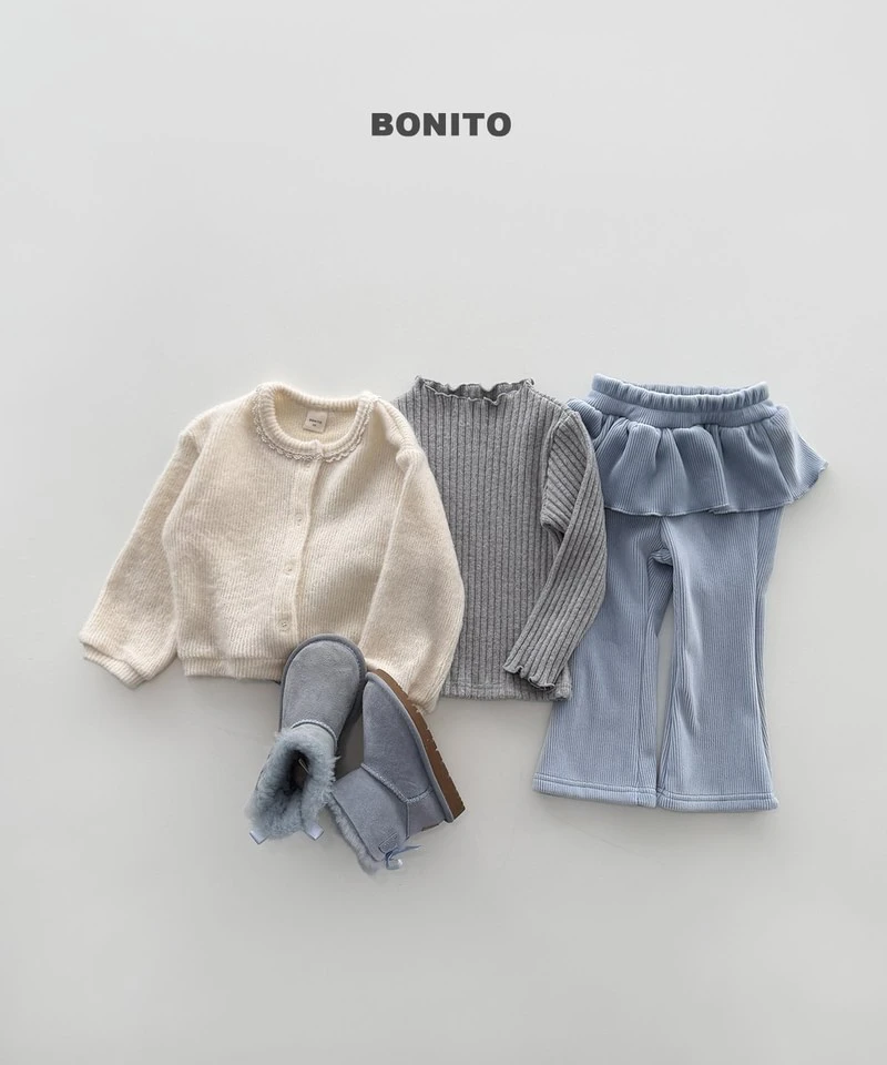 Velour Frill Bootcut Pants by Bonito for Child - view 12