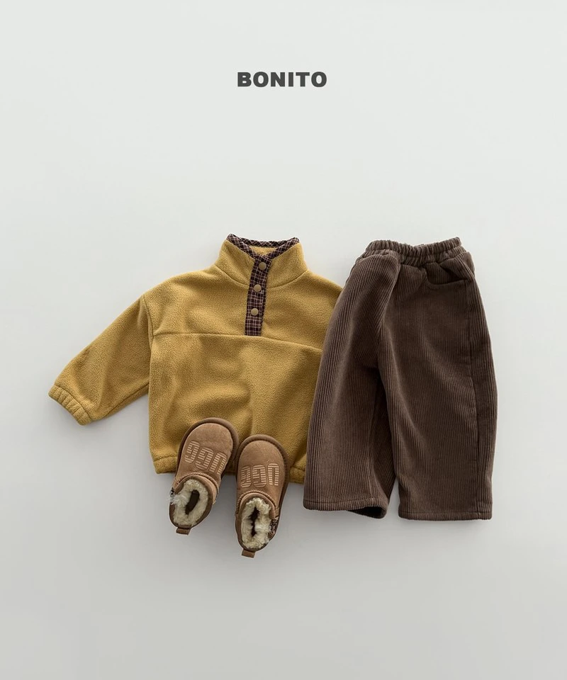 Check Placket Fleeced by Bonito for Child - view 11