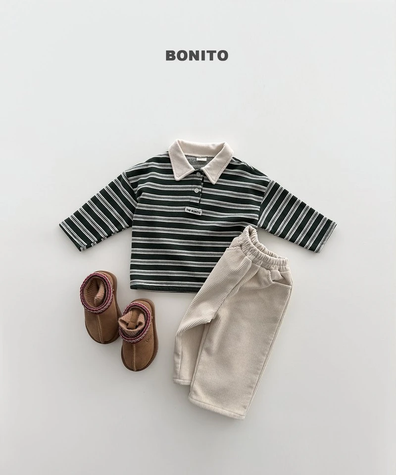 Striped Choco Polo Tee by Bonito for Child - view 7