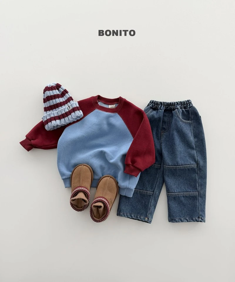 Color Raglan Sweatshirt by Bonito for Child - view 6