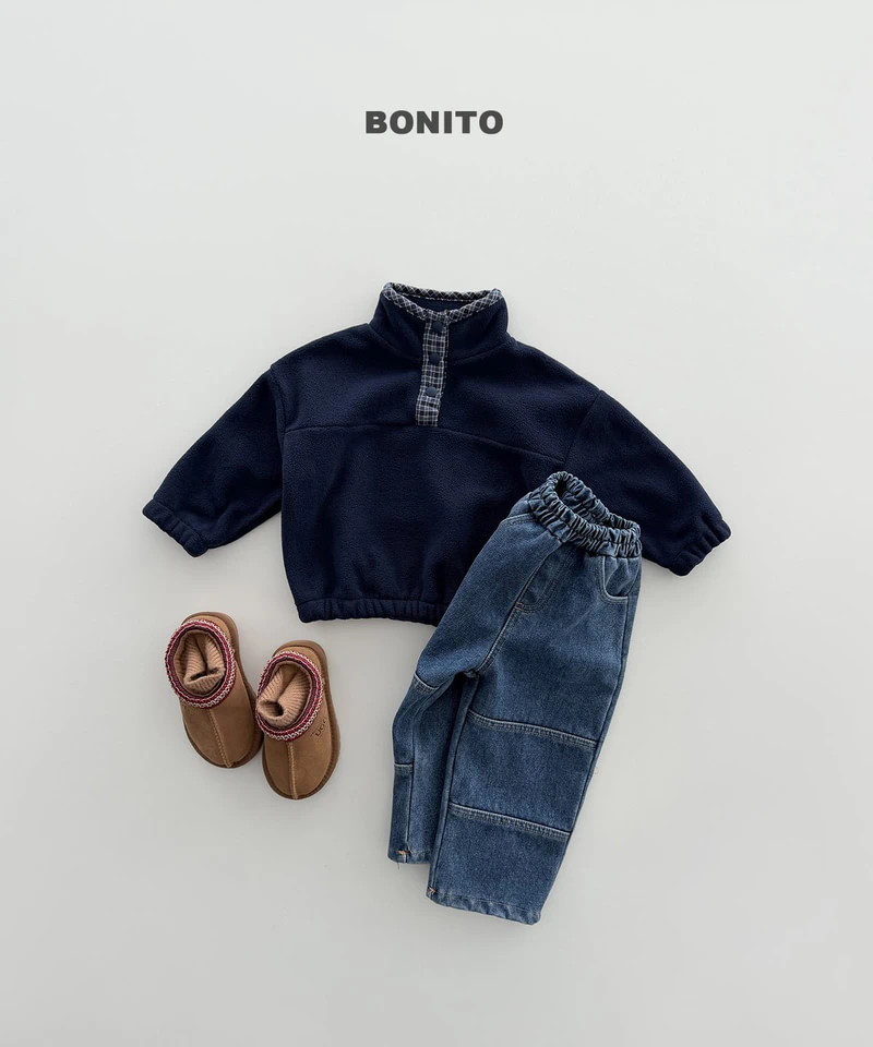 Check Placket Fleeced by Bonito for Child - view 12