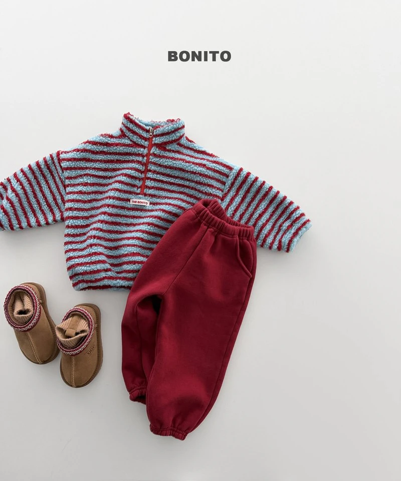 Tumble Striped Half Zip-up by Bonito for Child - view 6