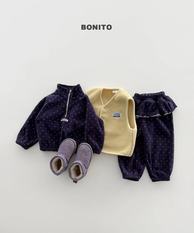 Dot Half Zip-up Set by Bonito for Child - view 10