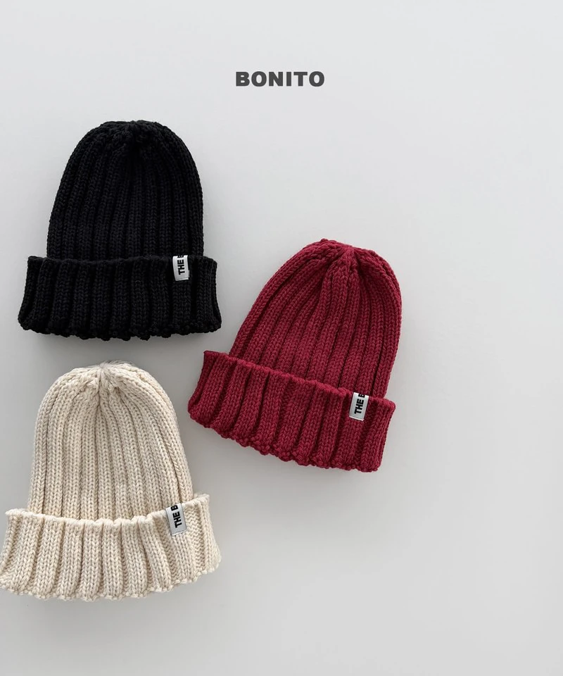 Rib Trim Knit Beanie by Bonito for Child - view 3