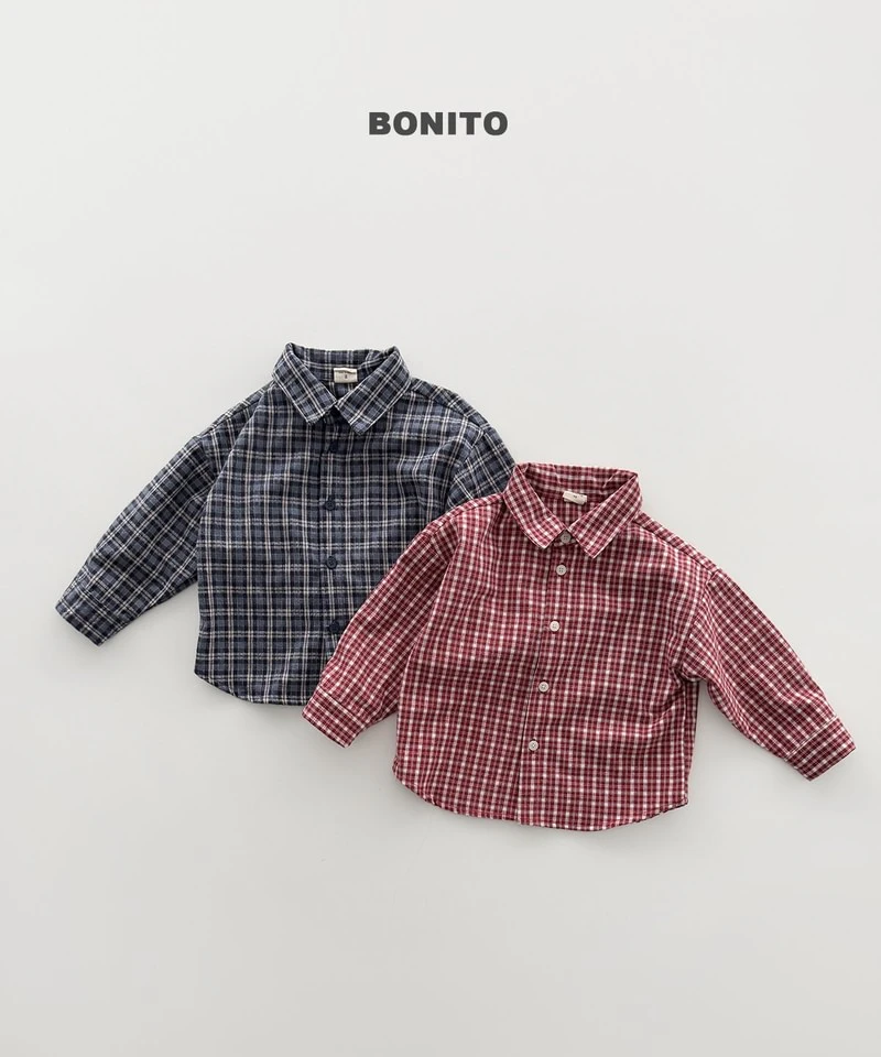 Fleeced Check Shirt by Bonito for Child - view 3