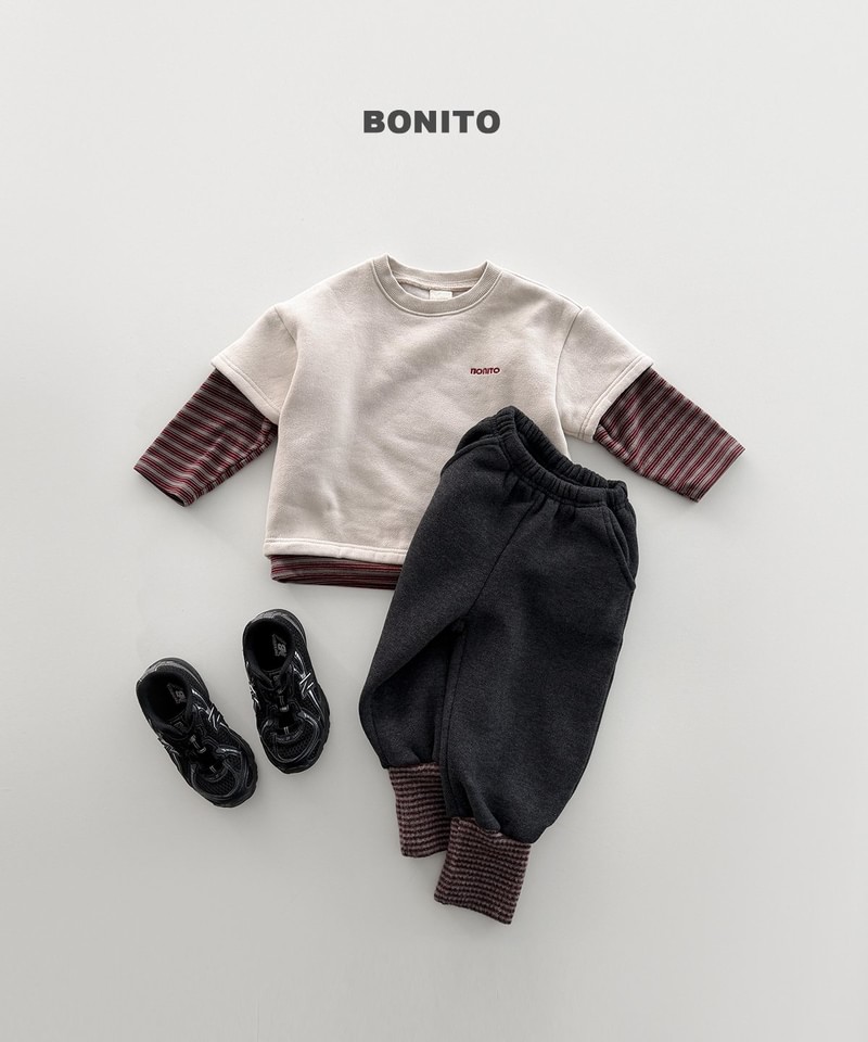 Binding Placket Hood Tee by Bonito for Child - view 12