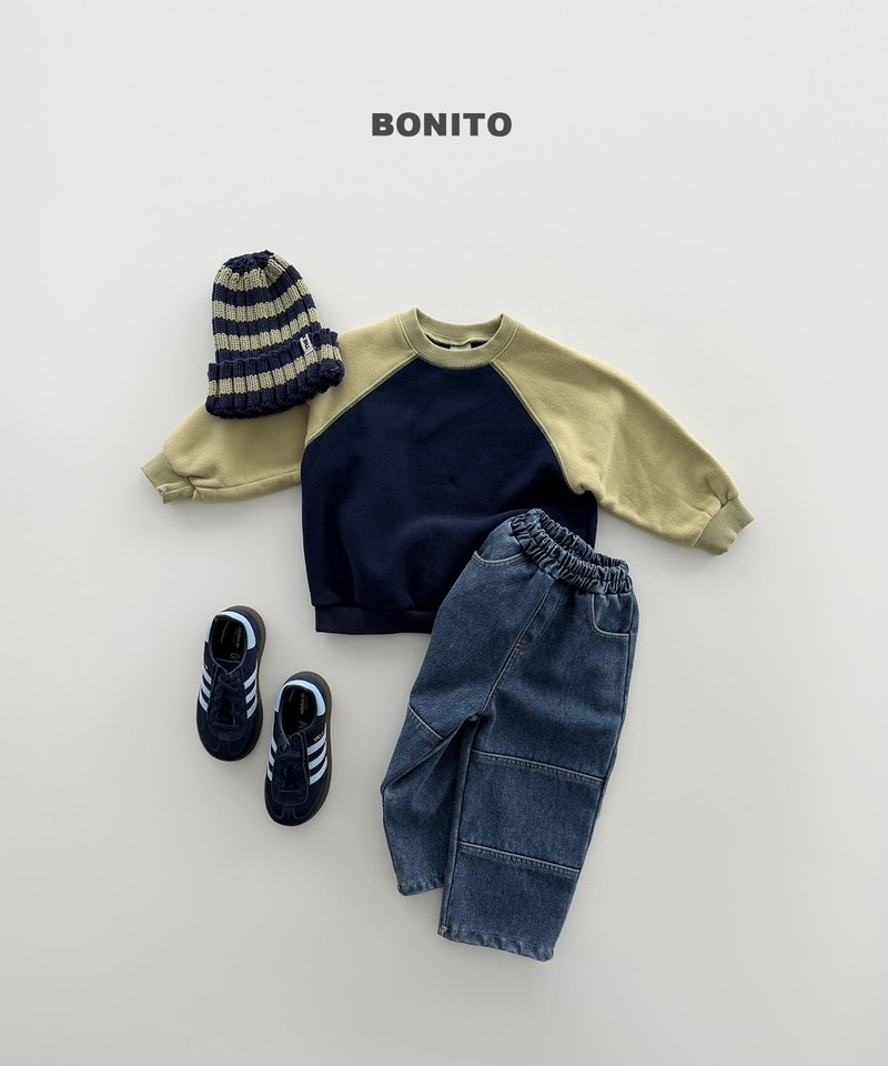 Color Raglan Sweatshirt by Bonito for Child - view 10