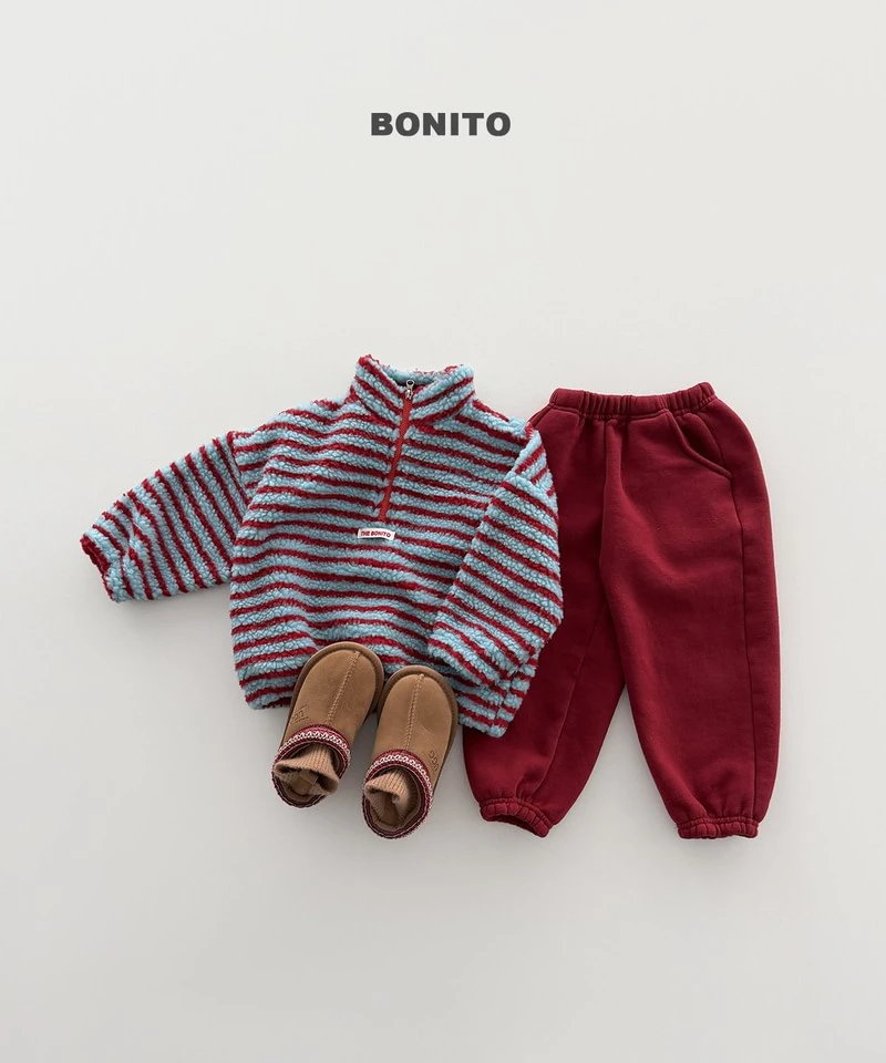 Tumble Striped Half Zip-up by Bonito for Child - view 7