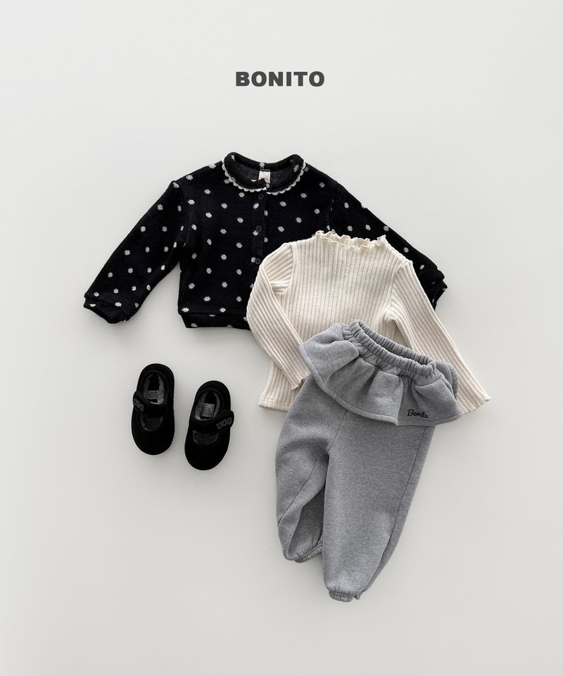 King Rib Trim Mock Neck Tee by Bonito for Child - view 3