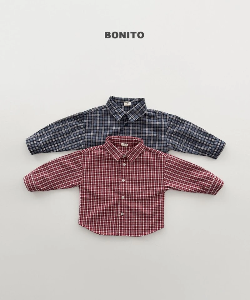 Fleeced Check Shirt by Bonito for Child - view 1