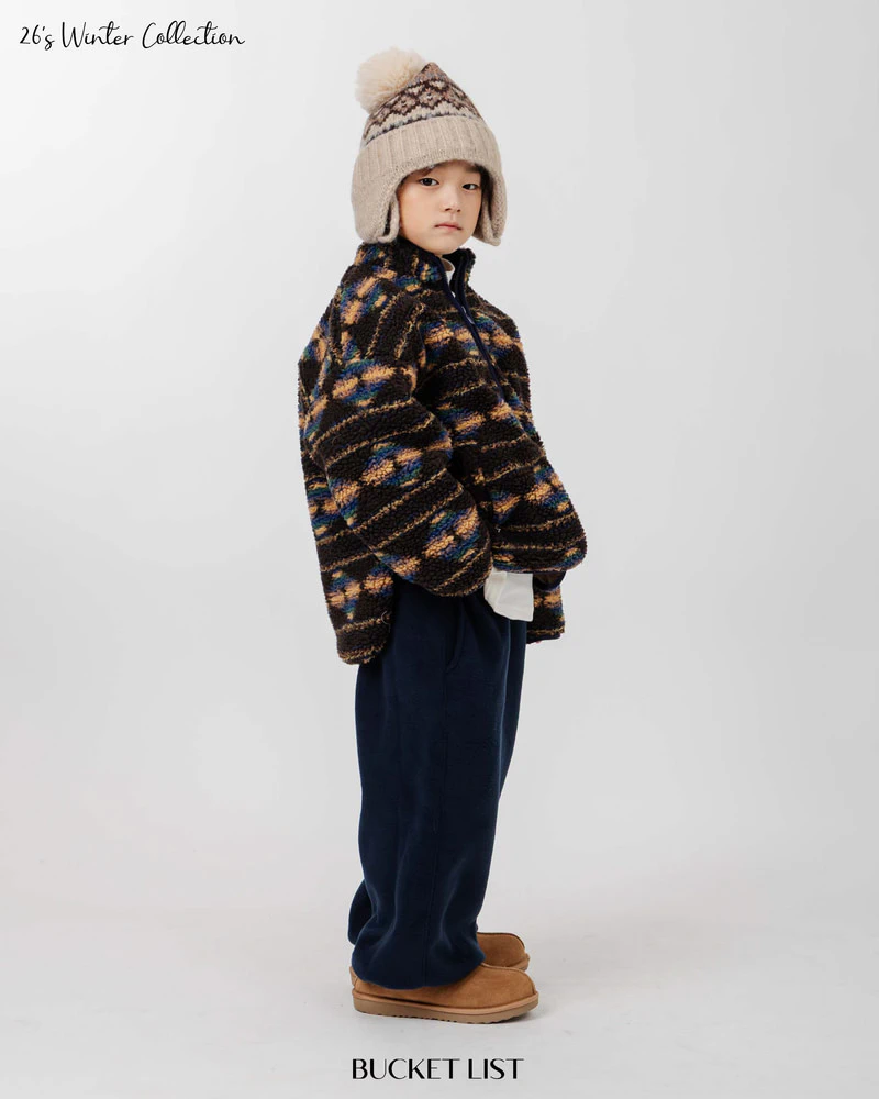 Mild Fleece Jogger Pants by Bucket List for Child - view 7