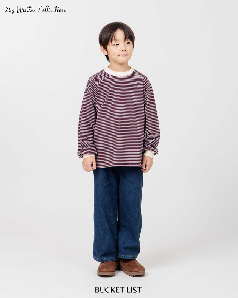 Solid Denim Pants by Bucket List for Child - view 6