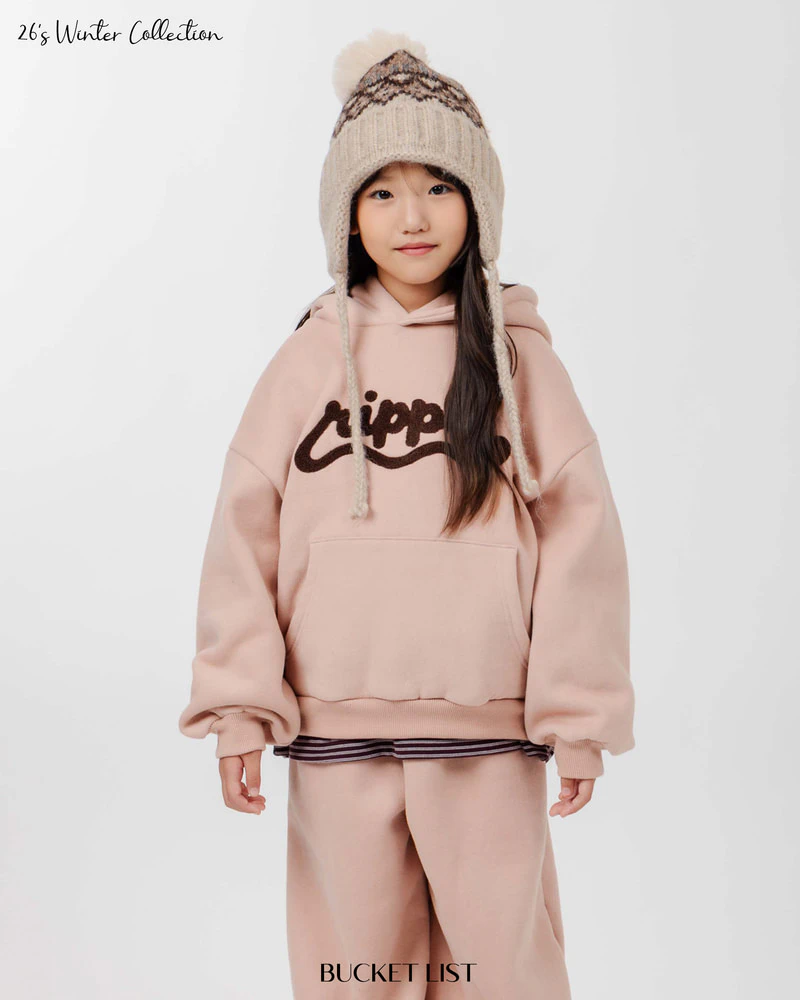 Milky Boucle Hood Tee by Bucket List for Child - view 9