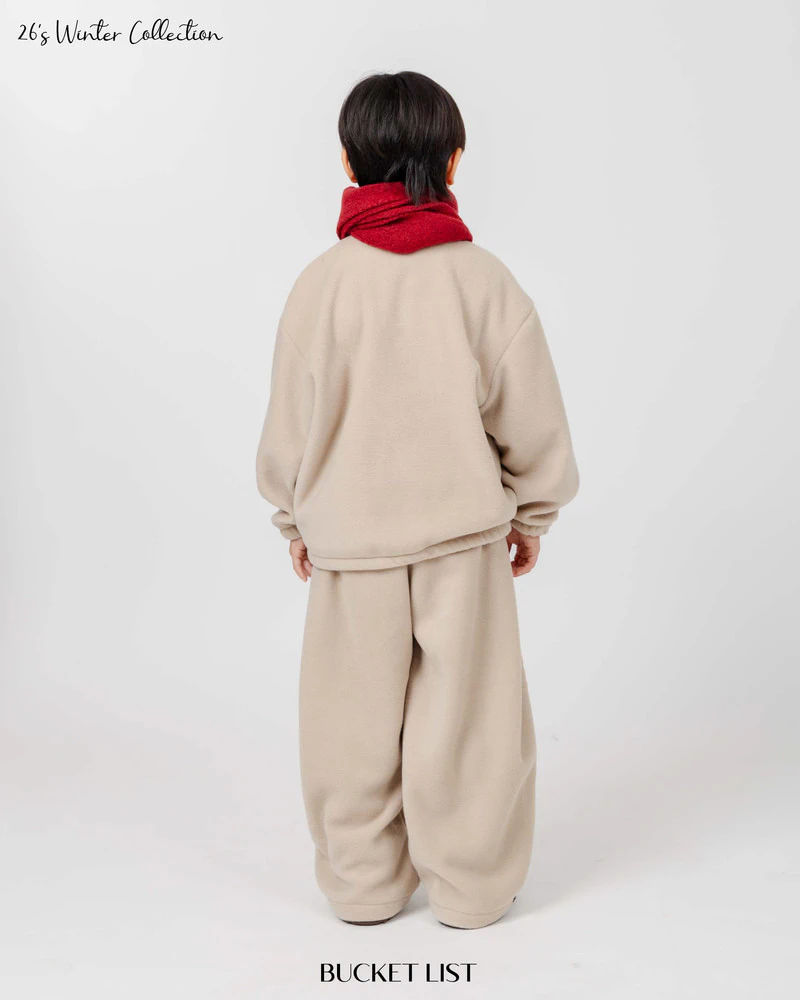 Fleece Curved Pants by Bucket List for Child - view 7