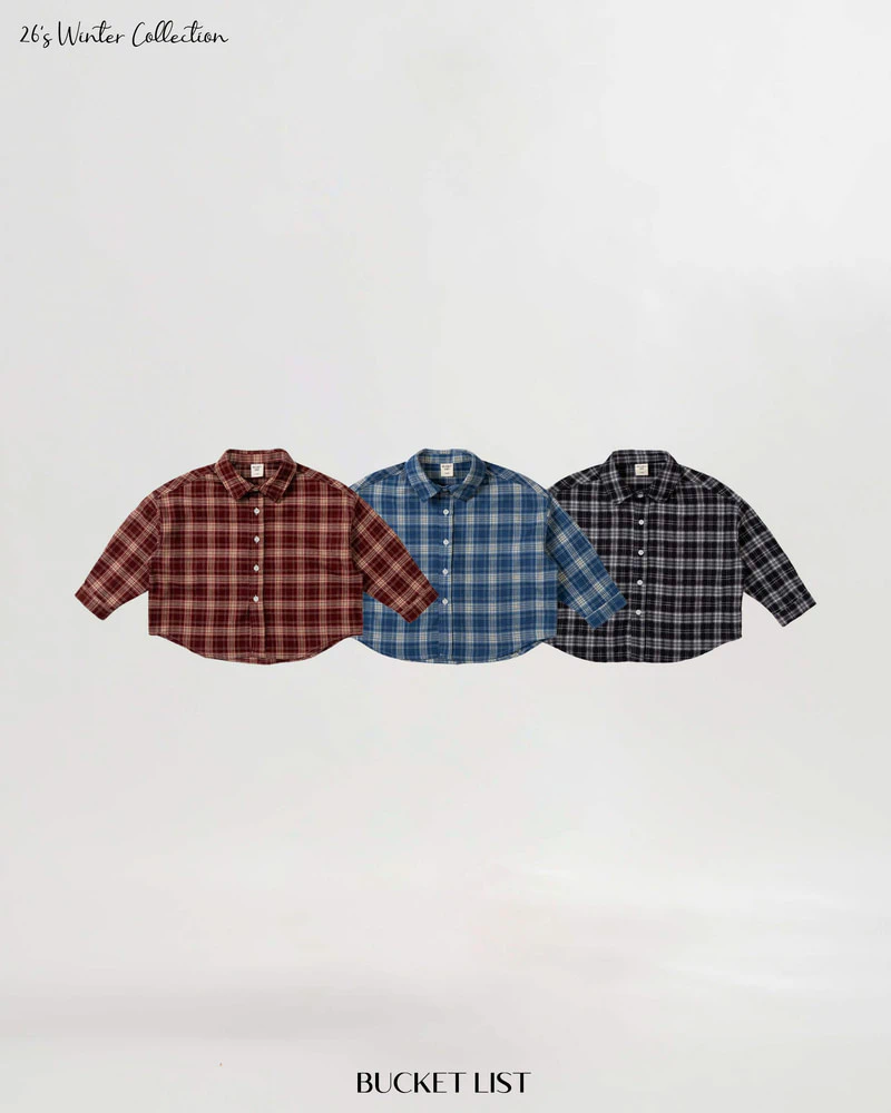 Tint Check Shirt by Bucket List for Child - view 1
