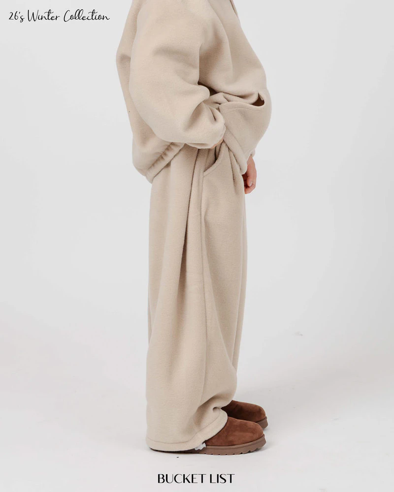 Fleece Curved Pants by Bucket List for Child - view 9