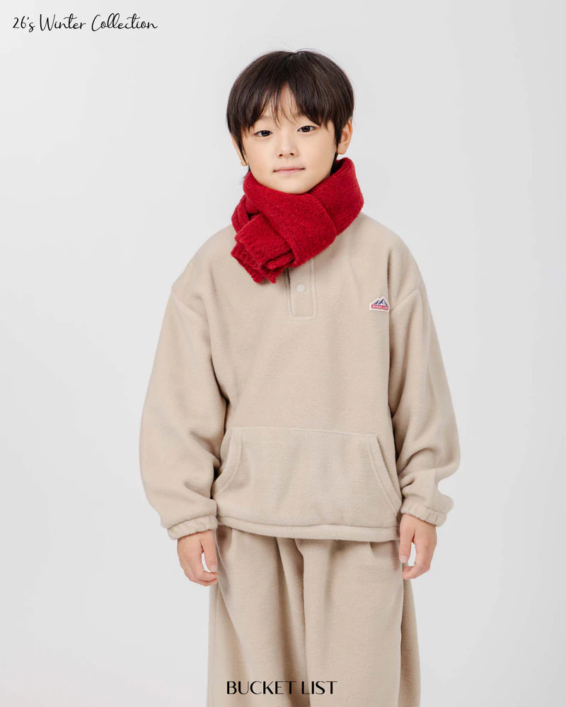 Hiking Fleece Sweatshirt by Bucket List for Child - view 6