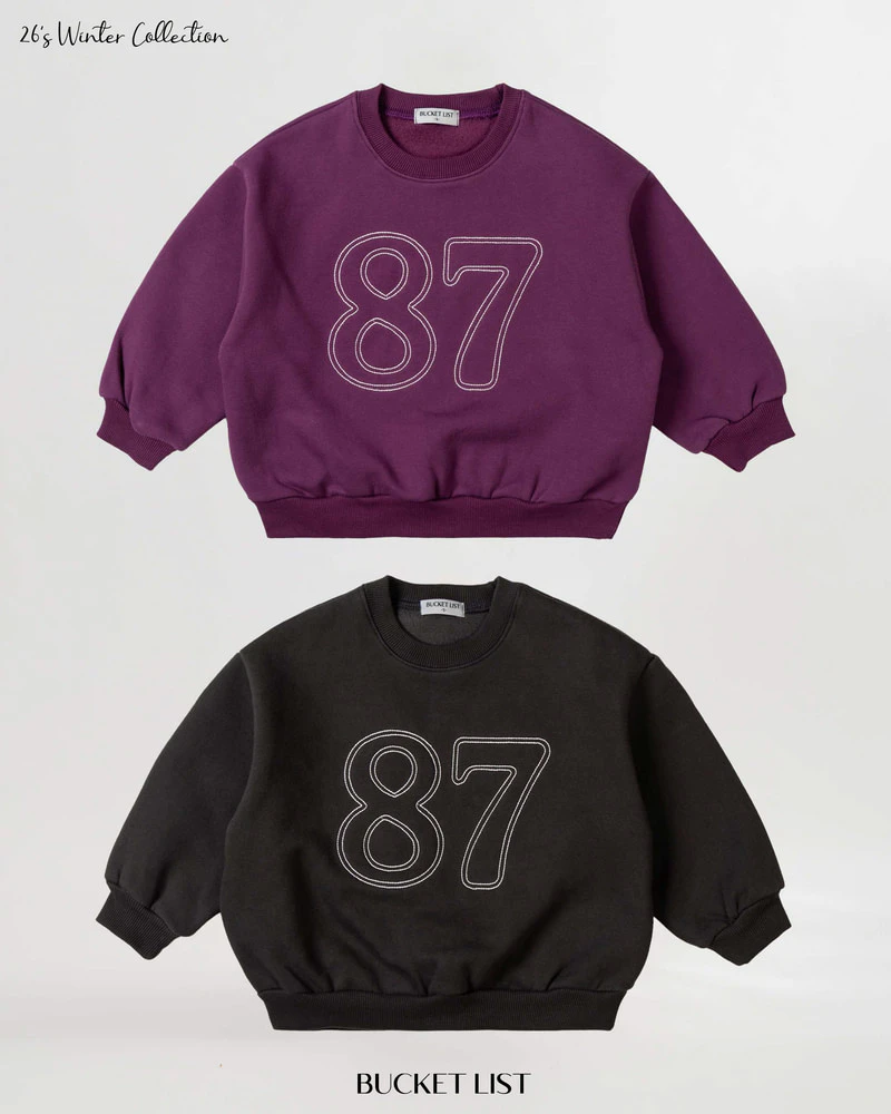 87 Sweatshirt by Bucket List for Child - view 1