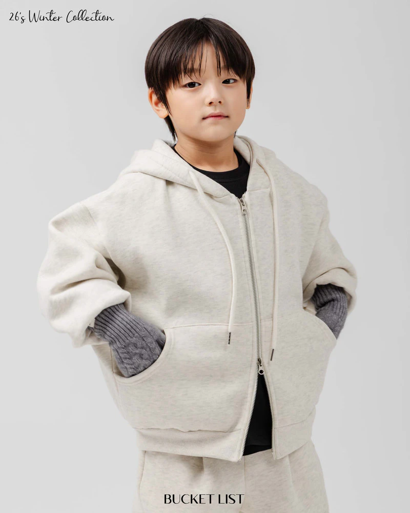 Two-Way Sweatshirt Zip-Up by Bucket List for Child - view 2