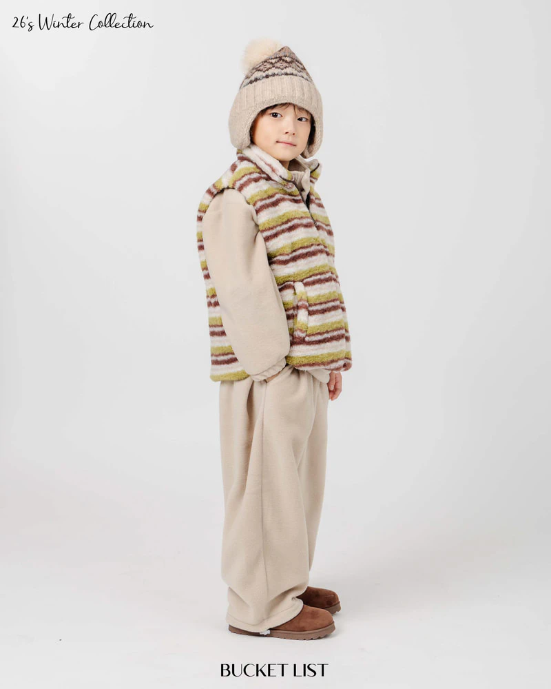 Fleece Curved Pants by Bucket List for Child - view 11