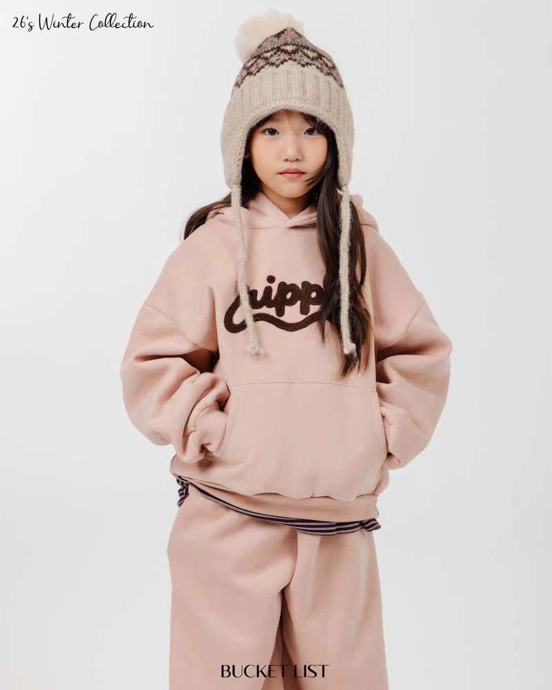 Milky Boucle Hood Tee by Bucket List for Child - view 8