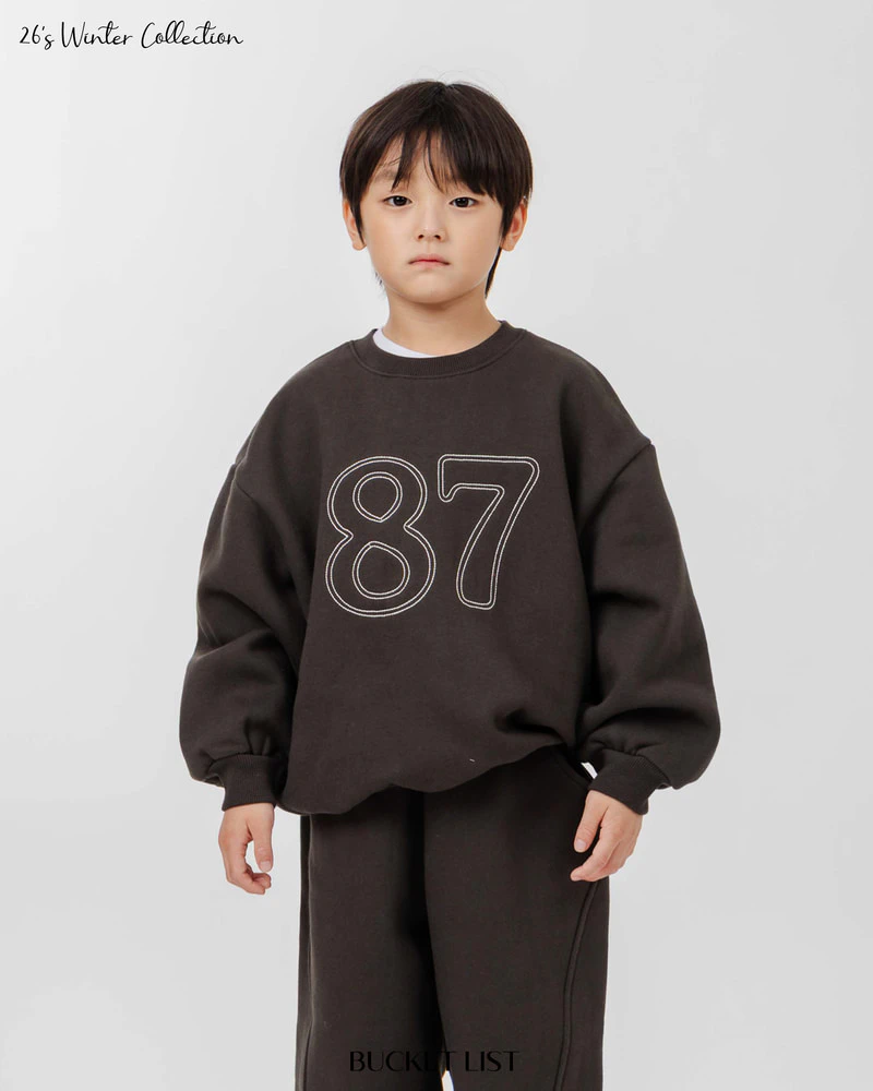 87 Sweatshirt by Bucket List for Child - view 6
