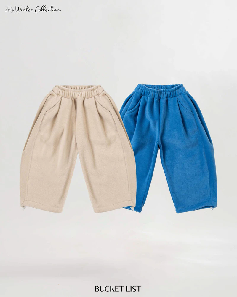 Fleece Curved Pants by Bucket List for Child - view 1