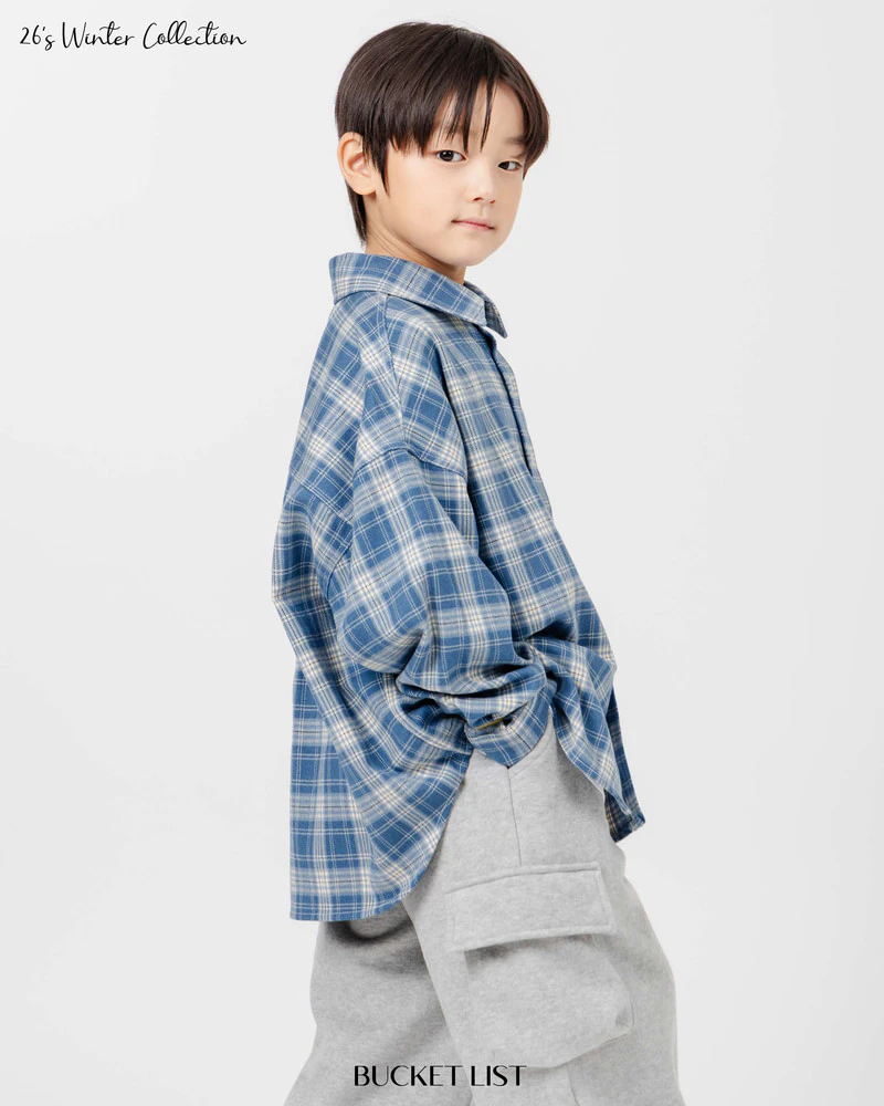Tint Check Shirt by Bucket List for Child - view 11