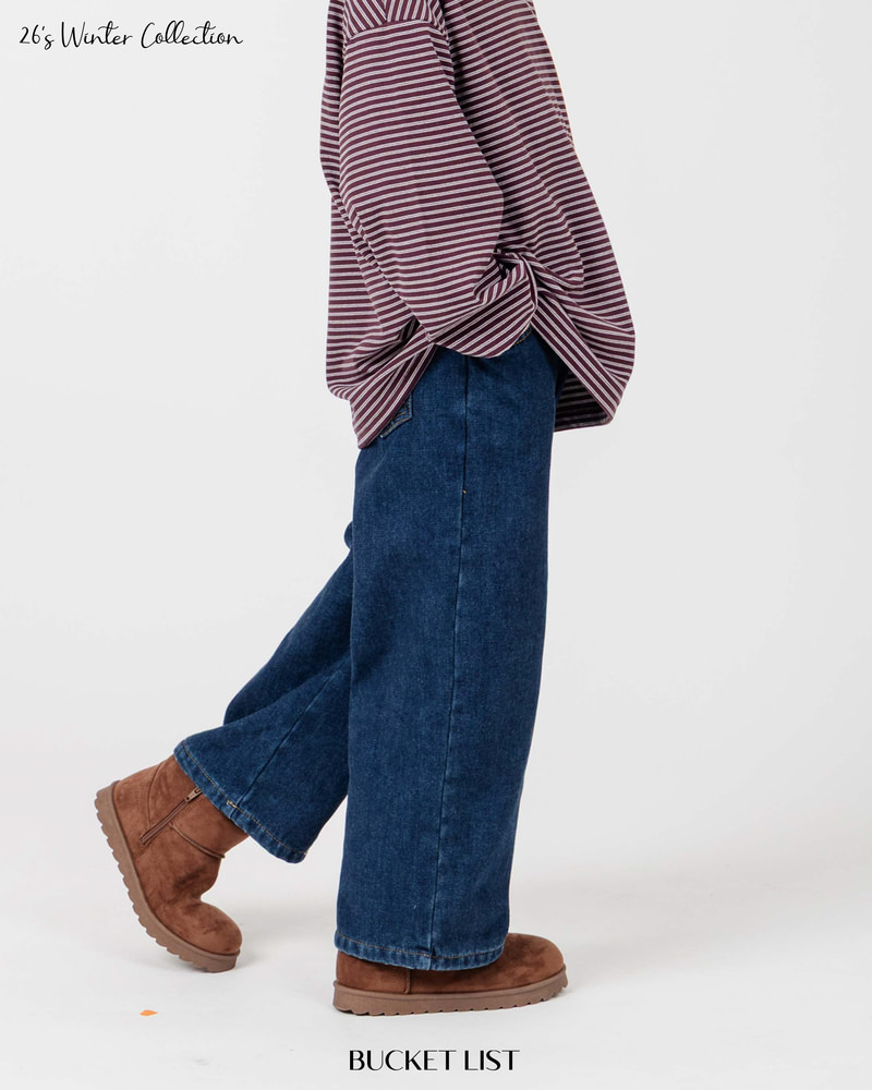 Solid Denim Pants by Bucket List for Child - view 9