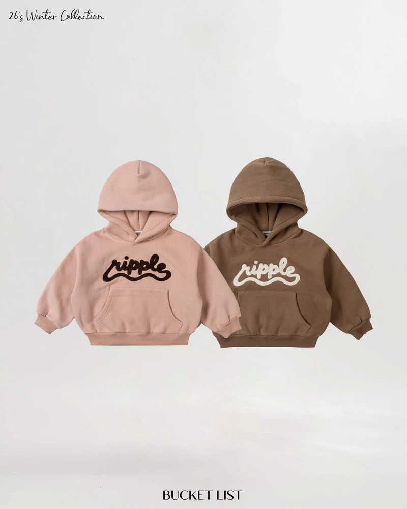 Milky Boucle Hood Tee by Bucket List for Child - view 12