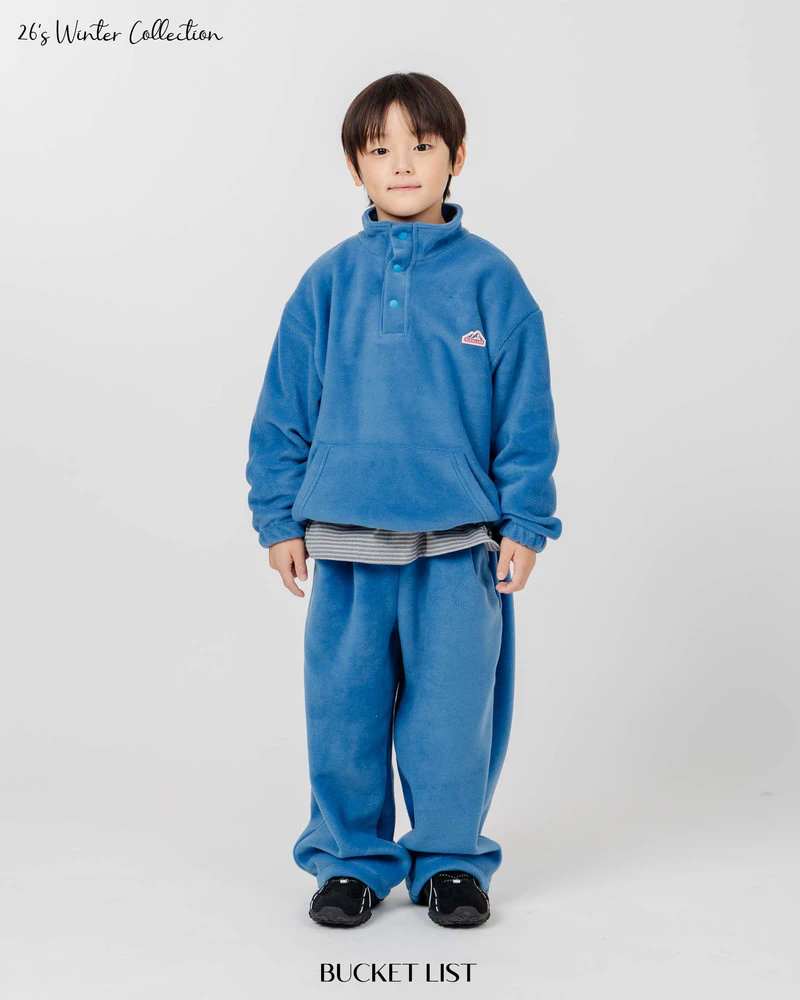 Fleece Curved Pants by Bucket List for Child - view 2